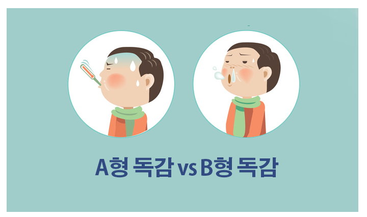 A형독감 VS B형 독감