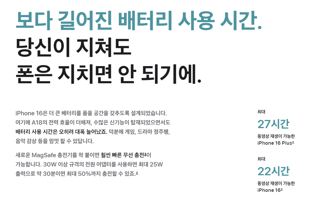 아이폰16 아이폰16플러스 확정 모델 및 가격, 스펙